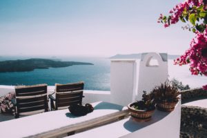Sonnenterrasse mit Meerblick